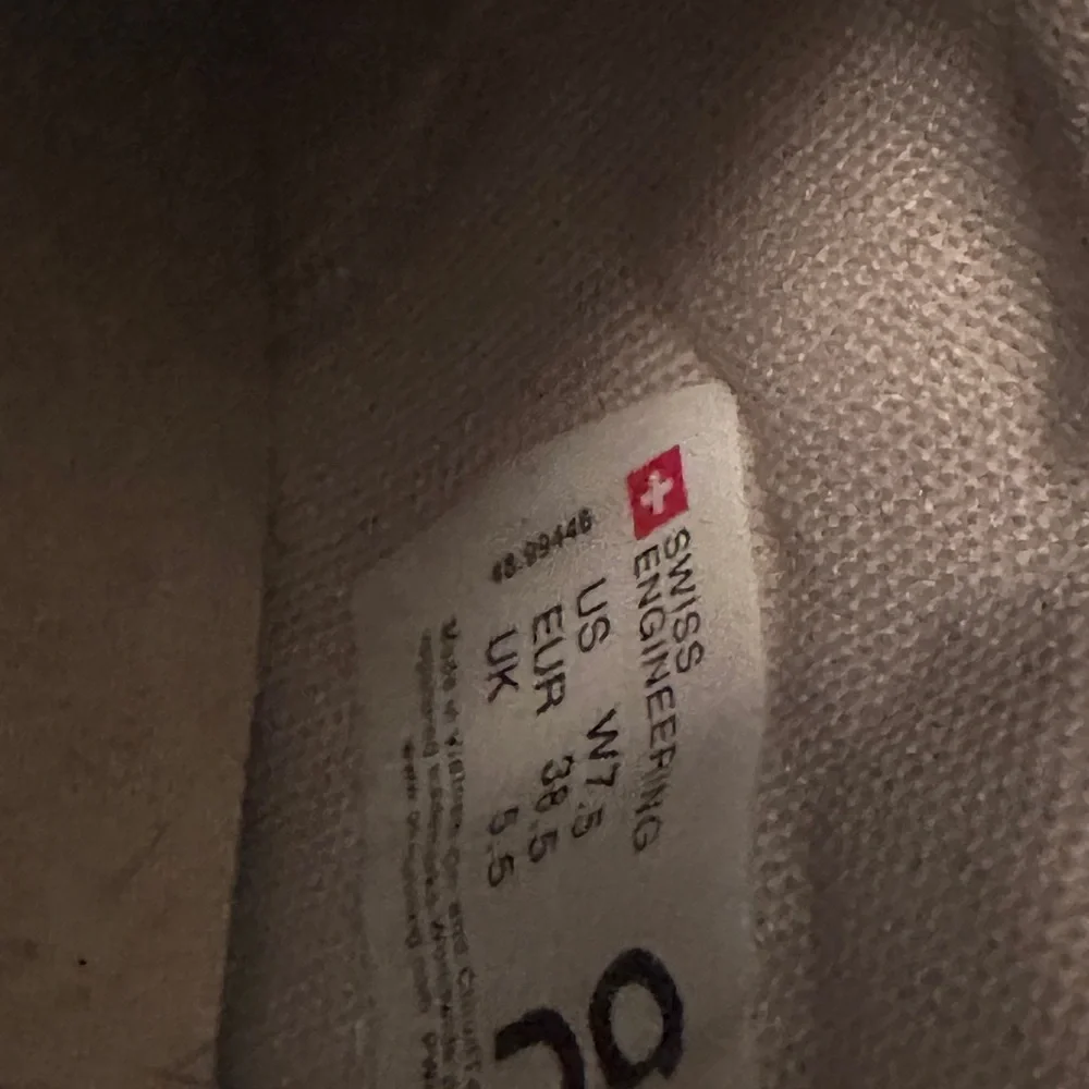 On Running Court Shoes-White Athletic Sneakers with Gum Outsole. Worn twice. - Picture 2 of 5